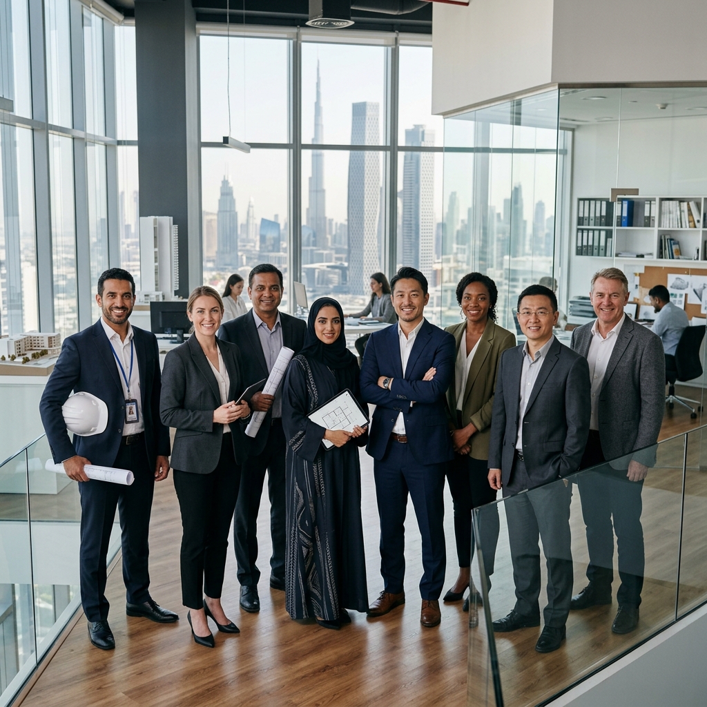 Bayut Constructions project team in action