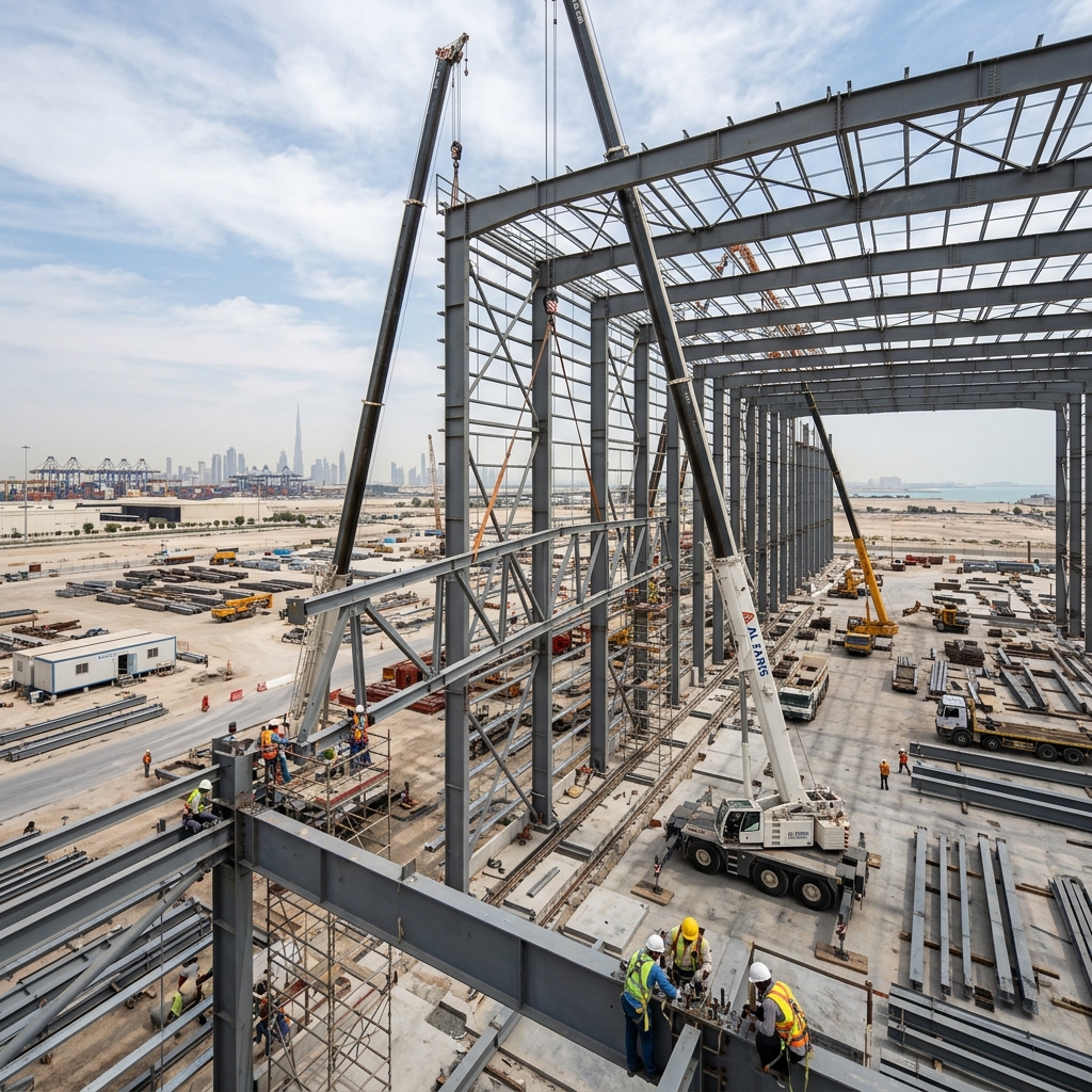 Industrial Warehouse Complex — JAFZA